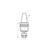 BT-D39 Radial Floating Reamer Holder - Straight Shank - Big-tools Industrial Supply Tools for Metal Cutting